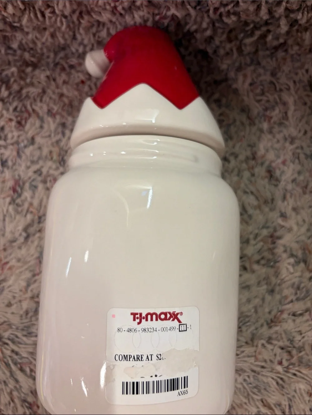 Rae Dunn JINGLE BELLS canister